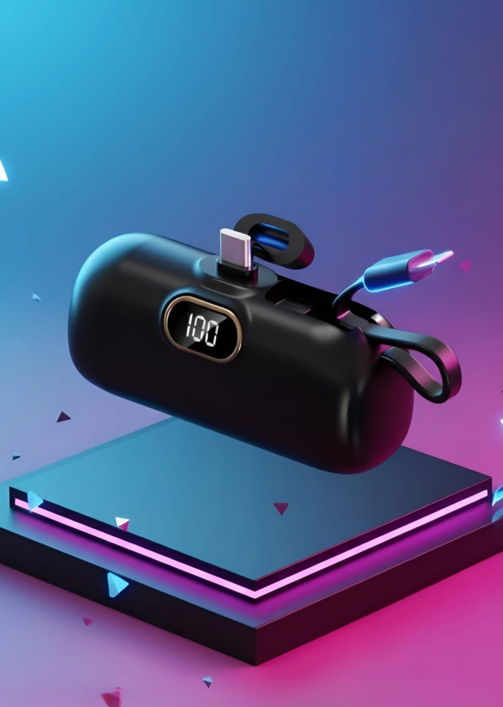 Baterie externă compactă și modernă